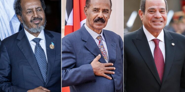 إريتريا تستقبـــل رئيسي مصر والصومال على واثر “توتر إقليمي”