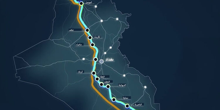 الإعمار الدولي يكشـــف عن اكمال التصاميم الأولى لمشروع طريق التنمية العراقي