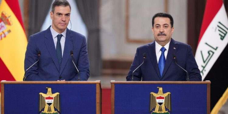 السوداني ونظيره الإسباني يؤكدان ضرورة تدخل الاتحاد الأوروبي لوقــف “العدوان الصهيوني”