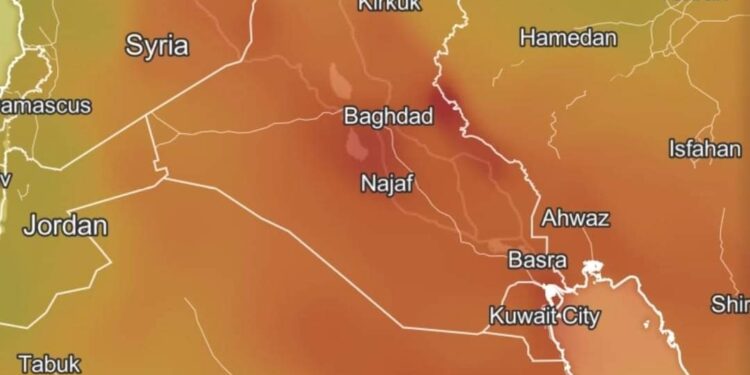 السواد يغطي سماء بغداد والكبريت يقتل سكانها بالأمراض الخطيرة