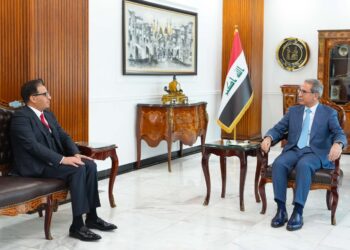 رئيس مجلس القضاء الأعلى يستقبل رئيس اللجنة الأولمبية الوطنية