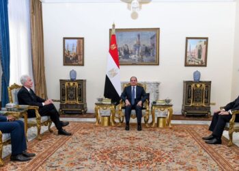لقاء يجمع السيسي برئيس الــ “سي آي إيه”
