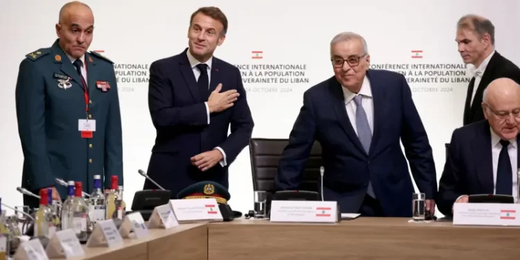 مؤتمر باريس يحشــد الدعم للبنان ويدعـــو إلى وقف القتال