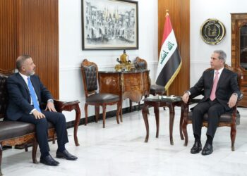 رئيس مجلس القضاء الأعلى يستقبل نائب رئيس الوزراء وزير التخطيط