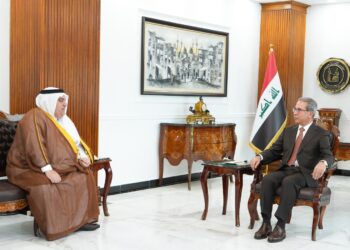 رئيس مجلس القضاء الاعلى يستقبل رئيس مجلس محافظة نينوى