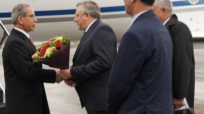 رئيس مجلس القضاء الاعلى يصل الى موسكو