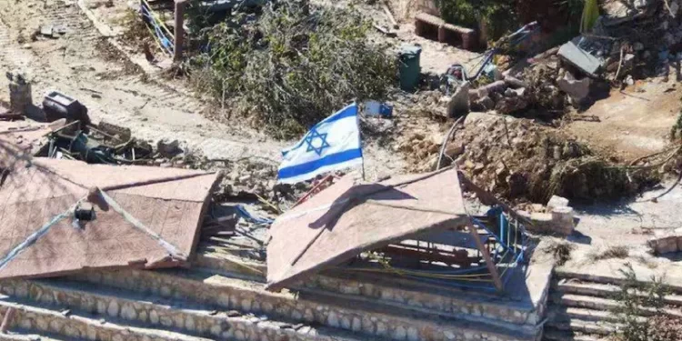 الاعلان عن رفع علم إسرائيل في مرتفعات مارون الراس جنوب لبنان