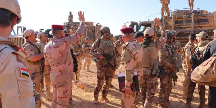 صلاح الدين.. انطلاق عملية أمنية واسعة في قاطع قصفته طائرات الـ F16