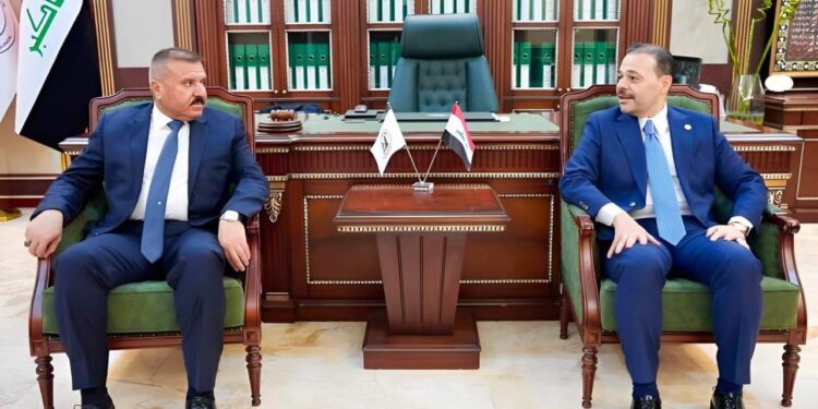 وزير الداخلية يبحث مع محكمة استئناف نينوى التعاون الامني المشترك