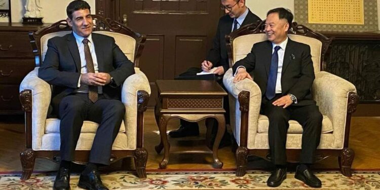 انتهــاء مهام سفير العراق في بكين