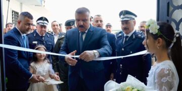 وزير الداخلية يفتتح مجمع نينوى لتسجيل المركبات واجازات السياقة