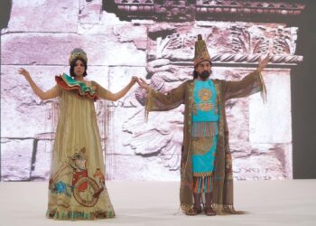دار الأزياء العراقية تقدم التاريخ والحضارة في مدينة زايد في أبو ظبي