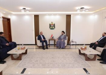 الحكيم يلتقي السفير الإيراني