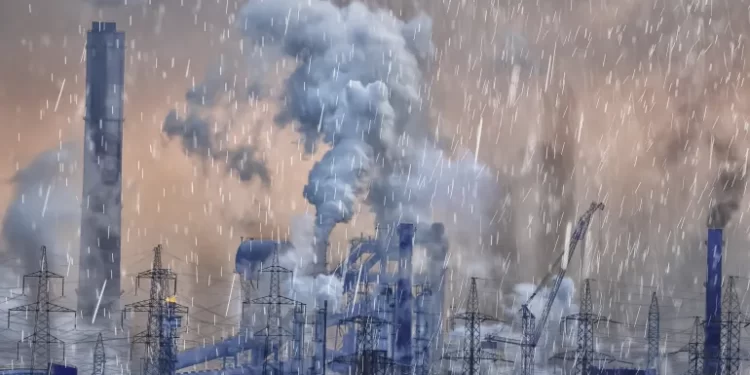 تحذير عاجل من هطول “أمطار حمضية” في العراق