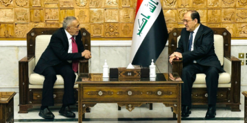 لقاء بين المالكي والمشهداني لتعزيز عمل البرلمان