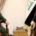 الأعرجي يلتقي الملحق العسكري الإيراني في بغداد