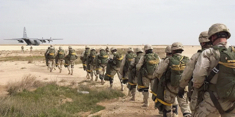 تدريبات وإجراءات امنية مشددة في “عين الأسد” لليوم الثاني تواليا ,,,لأسباب مجهولة