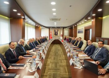 فائق زيدان يزور المجلس الأعلى للقضاء والادعاء العام في تركيا