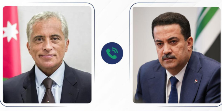 اتصال هاتفي بين السوداني وحسان قبل ساعة على مباراة العراق والأردن