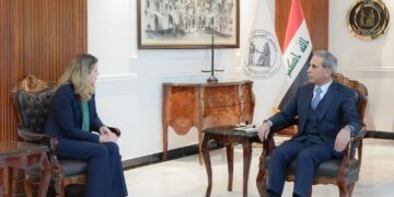 فائق زيدان يلتقي الملحق العدلي في السفارة الأمريكية