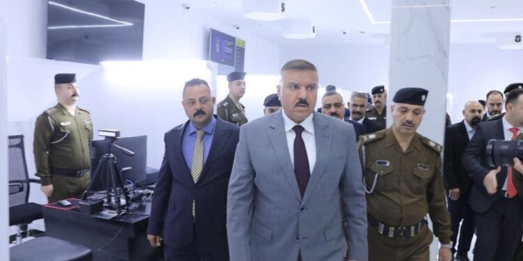 إكمال افتتاح جميع أقسام الجواز الإلكتروني في العاصمة بغداد