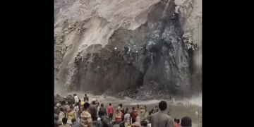 انهيار جبل في دولة إفريقية يكشـــف وجود كنز هائل