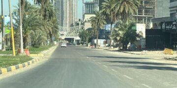 عدسة حرية تتجول في بغداد ,,, بالصور التـــزام كامل بالحظر