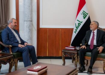 المشهداني يستقبل السفير الإيراني