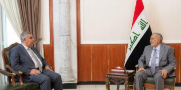 المشهداني ووزير الزراعة يبحثان سبل انعاش الاقتصاد المحلي