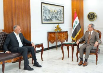 رئيس مجلس القضاء الاعلى يستقبل محافظ بابل