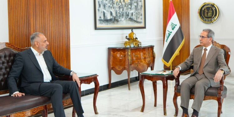 رئيس مجلس القضاء الاعلى يستقبل محافظ بابل