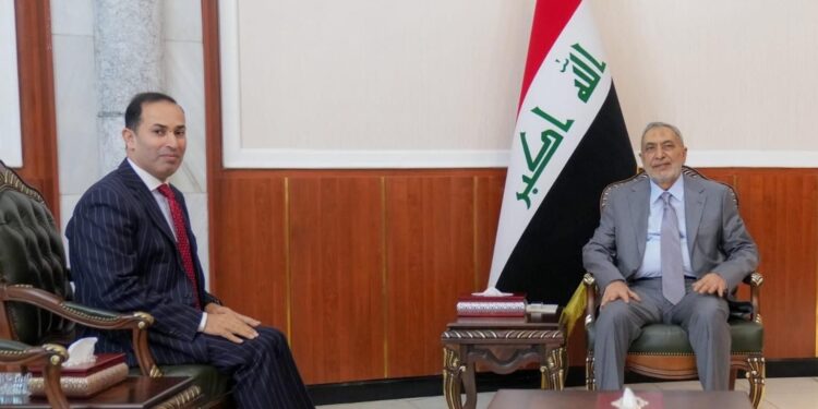 المشهداني يستقبل سفير المملكة الأردنية