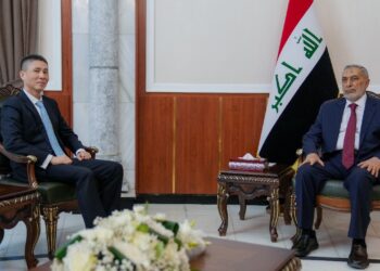 رئيس مجلس النواب يلتقي السفير الصيني