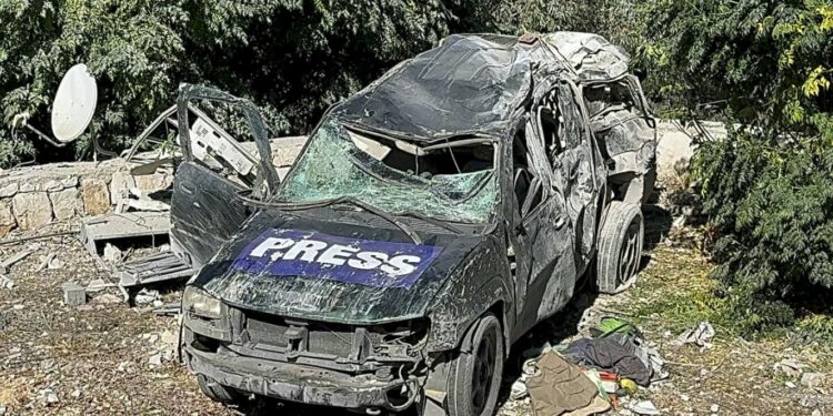 استشهاد 54 صحافيا خلال عام 2024 ثلثهم على أيدي إسرائيل