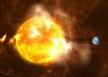 شعلة شمسية قوية تضرب الأرض وقطع الاتصالات ببعض الدول خـــلال ساعات