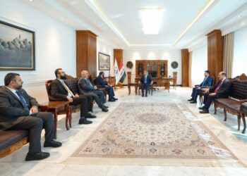 رئيس مجلس القضاء الأعلى يستقبل أمير الإيزيدية