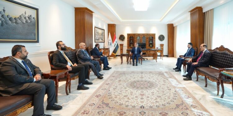 رئيس مجلس القضاء الأعلى يستقبل أمير الإيزيدية