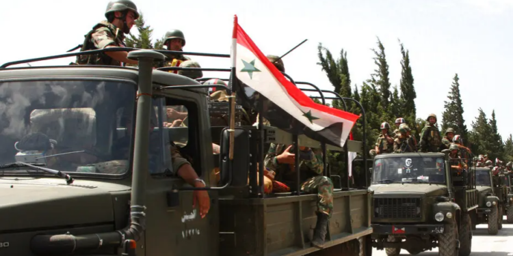 الجيش السوري يعلن اعادة انتشار قواته في درعا والسويداء