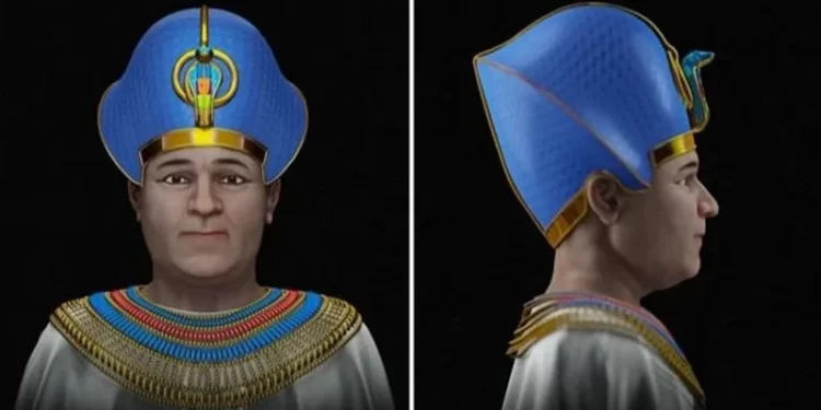 إعادة بناء وجه الفرعون المصري أمنحتب الثالث,,, بعد أكثر من 3350 عاما من وفاته