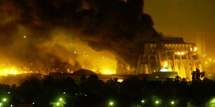 غضب بريطاني من رفض شيراك عملا عسكريا في العراق