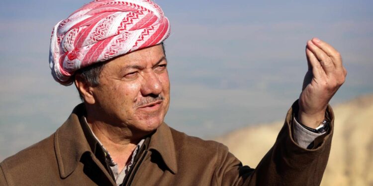 مسعود بارزاني.. “لا بأس بالجنوح لتغيير الحُكم السوري لكن أحفظوا حقوق الكرد”