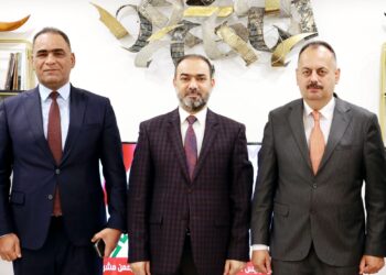 وكيل وزارة الثقافة يستقبل وفد مؤسسة بغداد للتواصل والاعلام الرقمي