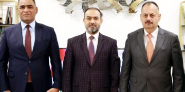 وكيل وزارة الثقافة يستقبل وفد مؤسسة بغداد للتواصل والاعلام الرقمي