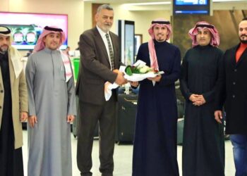 وفد التعاون السعودي يصل بغداد