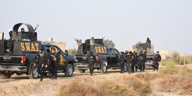 اعتقال 5 اشخاص يحملون الجنسية الخليجية في بادية المثنى