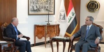 القاضي زيدان يستقبل السفير الاسترالي