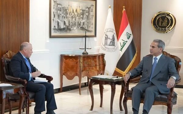 القاضي زيدان يستقبل السفير الاسترالي