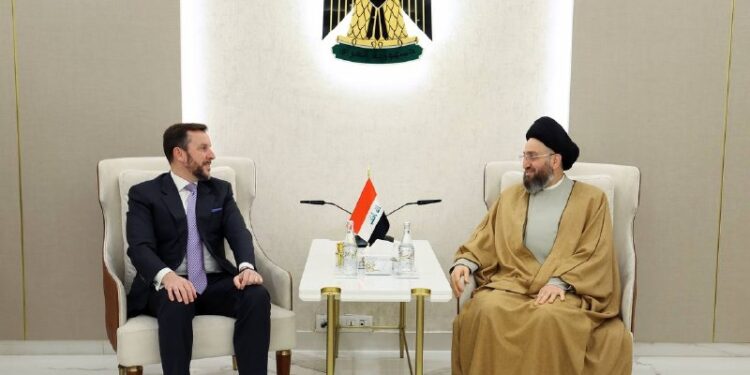 الحكيم يلتقي السفير الايطالي