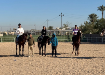 الفروسية.. رياضة تجذب البغداديات