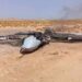 العثور على “حطام طائرة مسيّرة “غامضــــة في بادية السماوة